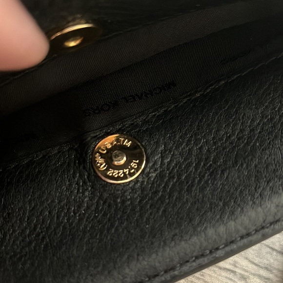 Michael Kors Mitchell Black Crossbody - Picture 8 of 12